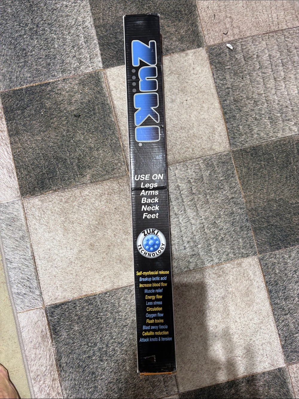 New Zuki back muscle roller massage bar